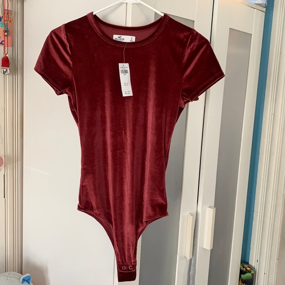 Hollister Tops - Hollister velvet bodysuit